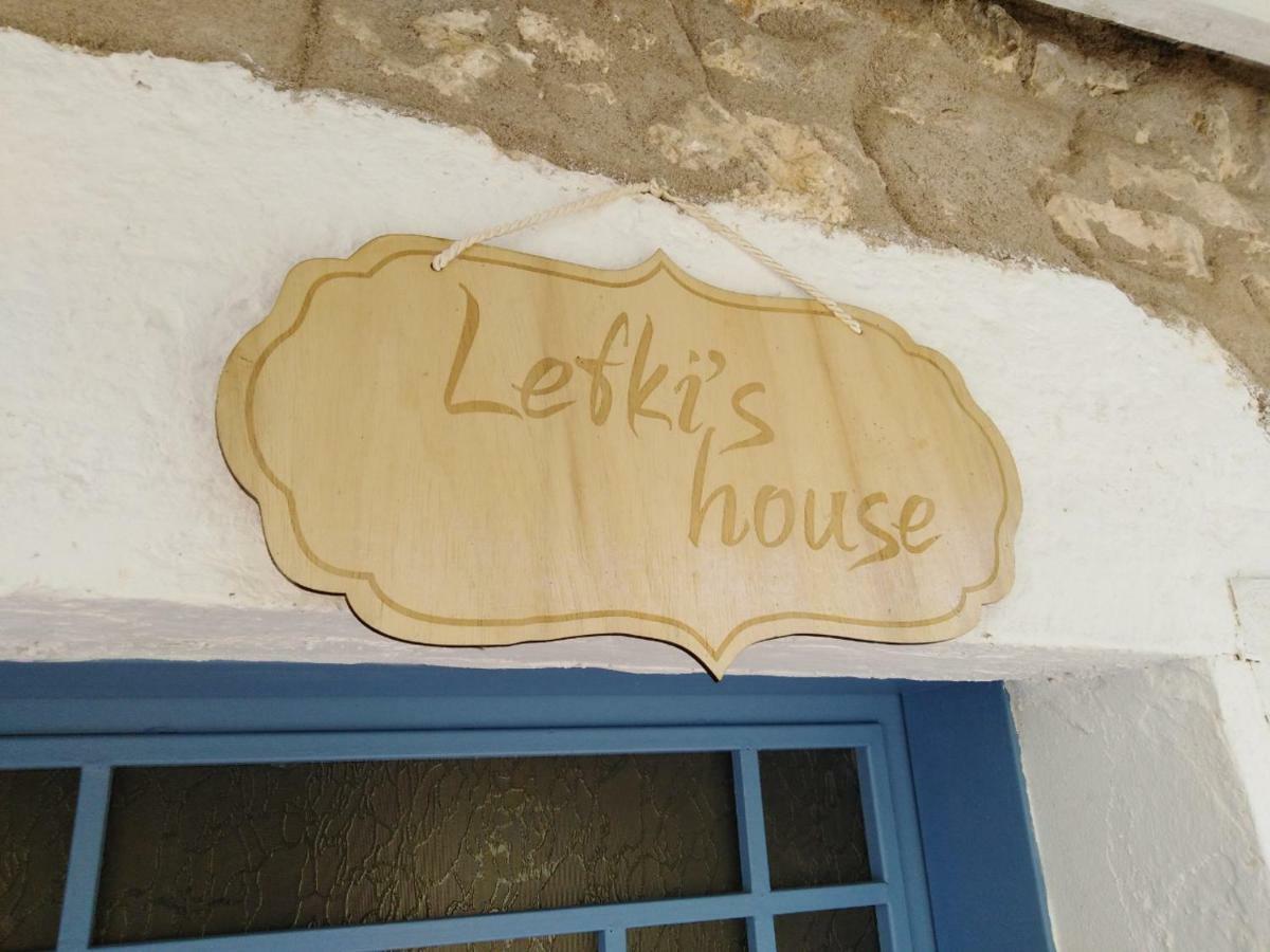 Lefki'S House Apartman Drimónasz Kültér fotó